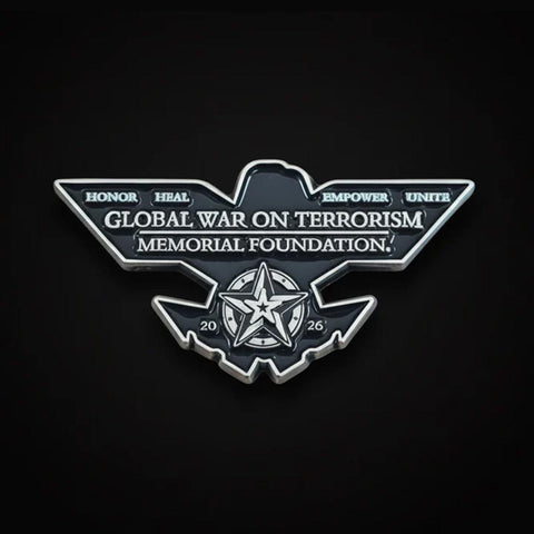 Challenge Coin - Antique Silver and Matte Black - Presale