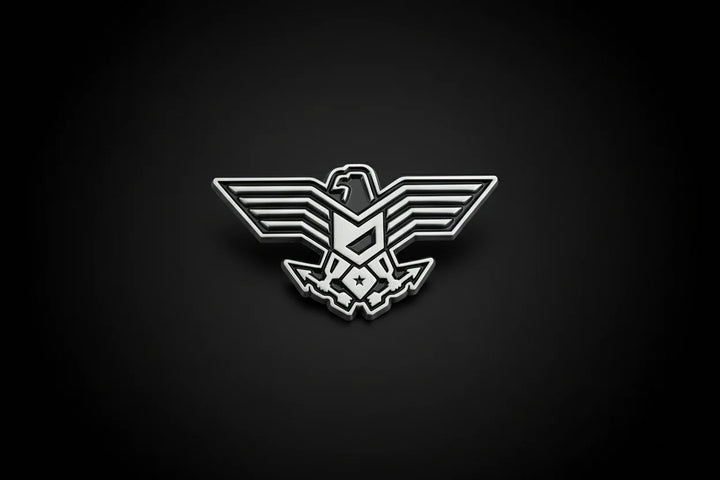 Challenge Coin - Antique Silver and Matte Black - Presale